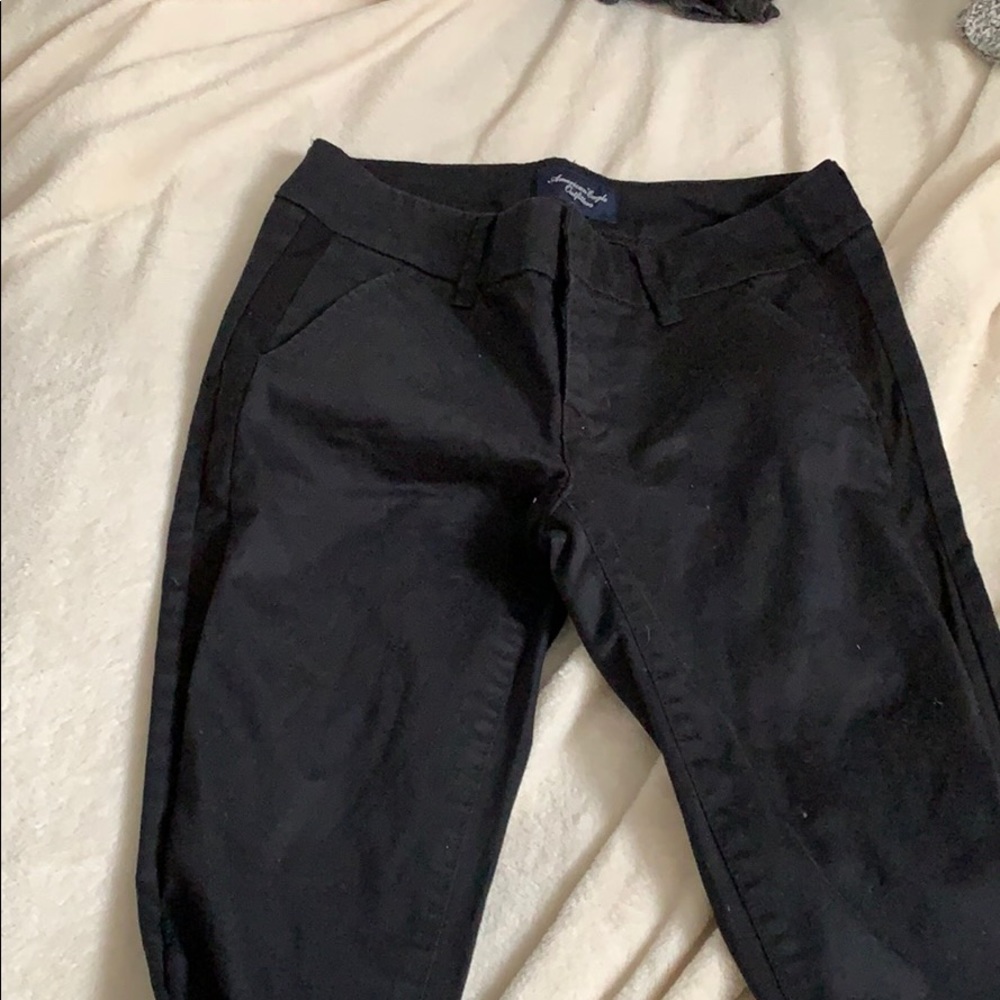 American eagle black pants.